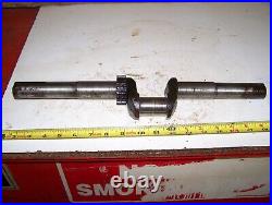 1hp INTERNATIONAL HARVESTER MOGUL JR Hit Miss Gas Engine Crankshaft withGear NICE