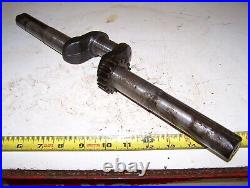 1hp INTERNATIONAL HARVESTER MOGUL JR Hit Miss Gas Engine Crankshaft withGear NICE