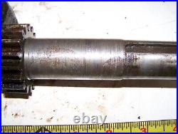 1hp INTERNATIONAL HARVESTER MOGUL JR Hit Miss Gas Engine Crankshaft withGear NICE