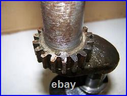 1hp INTERNATIONAL HARVESTER MOGUL JR Hit Miss Gas Engine Crankshaft withGear NICE