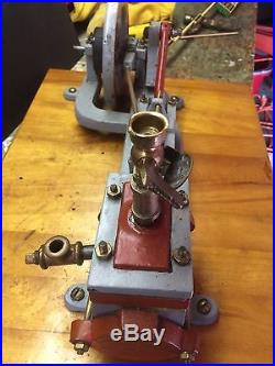 20th Century Antique Stationary Steam Engine Hit or Miss Chaumers Bessemer