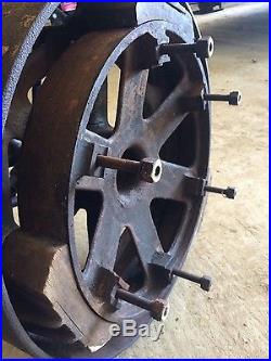 24 IHC Famous clutch pulley hit & miss engine. International harvester