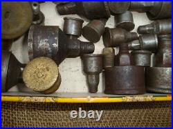24 antique hit miss engines oil and grease cups