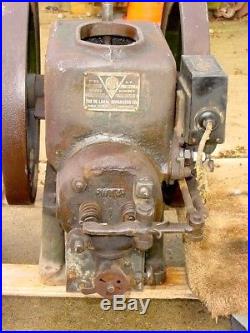 2 1/2 hp Alpha De LaVal Hit Miss Gas Engine Barn Fresh Original