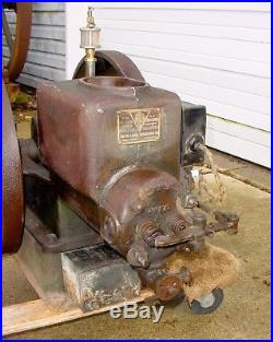 2 1/2 hp Alpha De LaVal Hit Miss Gas Engine Barn Fresh Original
