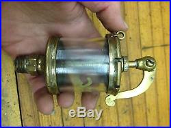 #2 LUNKENHEIMER CROWN SWING TOP OILER BRASS Hit and Miss Old Steam Engine