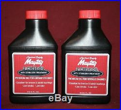 2 Maytag Two Cycle Oil Mix Gas Fuel Engine Motor Model 92 72 82 Hit Miss