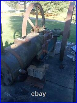 2-bessemer Gas Engines 22 1/2 HP & 20 HP Oil Field Hitt & Miss Steam Oil Well