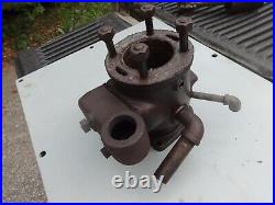 2hp Upright Bessemer Engine Cylinder / Top End Hit Miss Oilfield Vertical