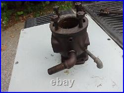 2hp Upright Bessemer Engine Cylinder / Top End Hit Miss Oilfield Vertical