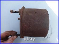 2hp Upright Bessemer Engine Pulley Hit Miss Oilfield Original Vertical