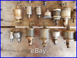 33 Antique Hit Miss Engine Vtg Machine Oilers Lunkenheimer Essex Brass Gits 0134