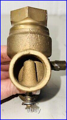 3/4 Carburetor Hit Miss Gas Engine Fuel Mixer Brass