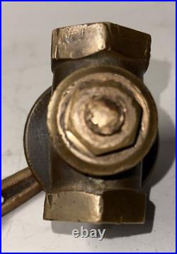 3/4 DIAMOND Brass Gas Cock Regulating Throttle Valve Oilfield Engine Hit Miss