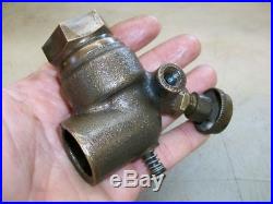 3/4 NO NAME BRASS CARB or FUEL MIXER Old Gas Hit and Miss Engine