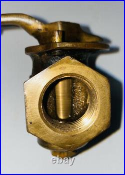 3/4 POWELL DIAMOND Brass Gas Regulating Throttle Valve Oilfield Engine Hit Miss