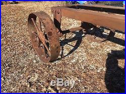 3-5 HP Rock Island Plow Alamo Empire Hit And Miss Stationary Gas Engine Cart