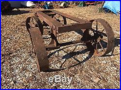 3-5 HP Rock Island Plow Alamo Empire Hit And Miss Stationary Gas Engine Cart