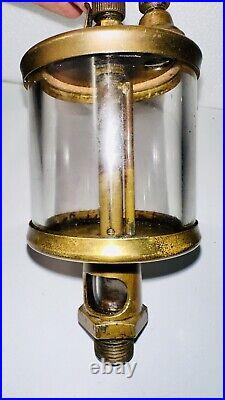 3/8 Brass Cylinder Oiler for IHC Hit Miss Engine Antique Vintage Steampunk No 4