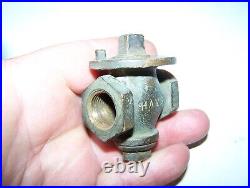 3/8 HAYS Brass Gas Regulating DIAMOND Throttle Valve Hit Miss Engine Oilfield