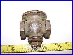 3/8 HAYS Brass Gas Regulating DIAMOND Throttle Valve Hit Miss Engine Oilfield