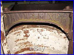 3 HP Fuller & Johnson Dandie Mixer Concrete Cement Hit Miss Steam Old Gas Engine
