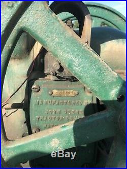 3 Hp John Deere Hit And Miss Engine BRASS TAG