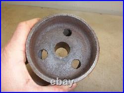 4 FLAT BELT PULLEY fits on a 1 SHAFT for STOVER KE Hit and Miss Gas Engine