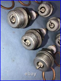 6 AC IHC Truck Tractor A6 Vintage Antique Spark Plugs 7/8 Threads 1920 1930s