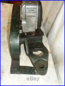 6 hp Fairbanks Morse J magneto and gear driven bracket HOT hit miss gas engine