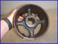 7 x 4-3/8 FLAT BELT PULLEY fits 1-7/16 SHAFT for Old Hit and Miss Gas Engine