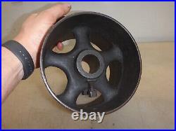 7 x 5-1/4 FLAT BELT PULLEY fits 1-7/16 SHAFT for Old Hit and Miss Gas Engine