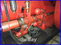 7hp Jacobson sideshaft hit & miss gas engine. Antique motor IHC Fairbanks