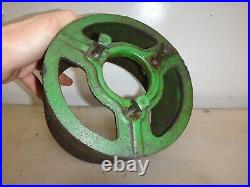 8 CAST IRON PULLEY 1-1/2hp or 3hp JOHN DEERE E Hit and Miss Gas Engine Nice JD