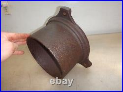 8 FLAT BELT PULLEY for 2-1/2hp or 12hp HERCULES ECONOMY Hit & Miss Gas Engine