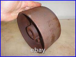 8 x 4-1/8 FLAT BELT PULLEY fits 1-1/2 SHAFT for Old Hit and Miss Gas Engine