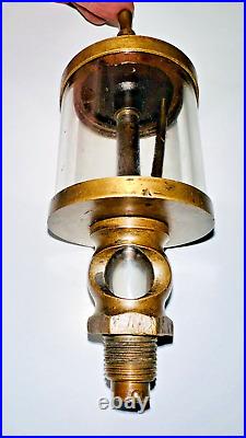 AMERICAN INJECTOR #3 Brass Cylinder Oiler IHC Hit Miss Engine Antique Steampunk