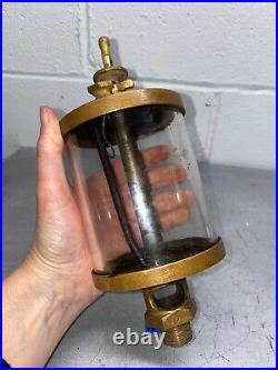 AMERICAN LUBRIUCATOR CO. #6 Brass Cylinder OILER Hit Miss Gas Engine Antique
