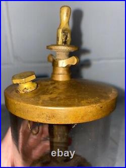 AMERICAN LUBRIUCATOR CO. #6 Brass Cylinder OILER Hit Miss Gas Engine Antique