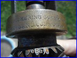 ANTIQUE 1865 PICKERING GOVERNER-2 FLY BALL-HIT & MISS STEAM ENGINE-FARM TOOL