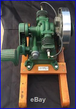ANTIQUE 1948 Restored MAYTAG MODEL 72-D TWIN CYLNDER ENGINE Hit And Miss Motor