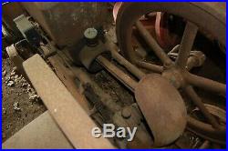 ANTIQUE 7 HP NELSON BRO'S HIT and MISS STATIONARY FLYWHEEL GAS ENGINE, c. 1920s