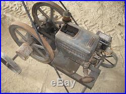 ANTIQUE JAEGER 2s HP HIT AND MISS ENGINE