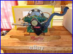 ANTIQUE Maytag Twin Cylinder Hit & Miss Gasoline Engine Motor BEAUTIFUL