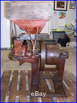APPLETON GRINDER CORN BURR MILL Nice Piece to Run with a Hit and Miss Engine