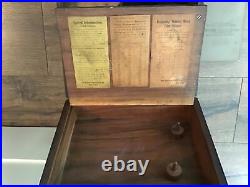 ASHCROFT TABOR STEAM ENGINE INDICATOR IN CASE With EXTRAS HIT & MISS Free Ship