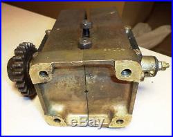 ASSOCIATED or UNITED BRASS 4 BOLT MAGNETO 1 3/4 2 1/4 GAS ENGINE HIT AND MISS