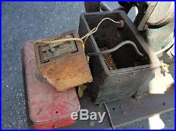 AS-IS, HIT & MISS Monitor Baker Pump Jack ANTIQUE Gas Engine VERTICAL