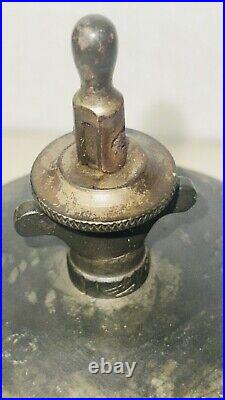 American Lubricator Co No. 5 Cylinder Oiler Old Hit Miss Antique Nickel Plated