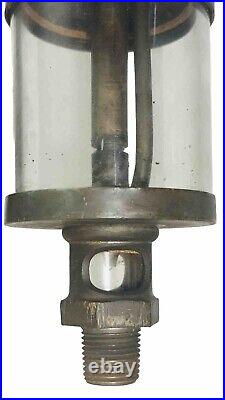 American Lubricator Co No. 5 Cylinder Oiler Old Hit Miss Antique Nickel Plated